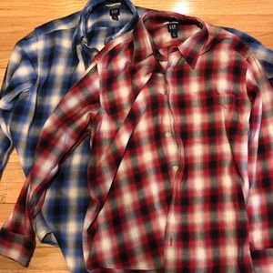 2-gap heavy weight cotton shirts